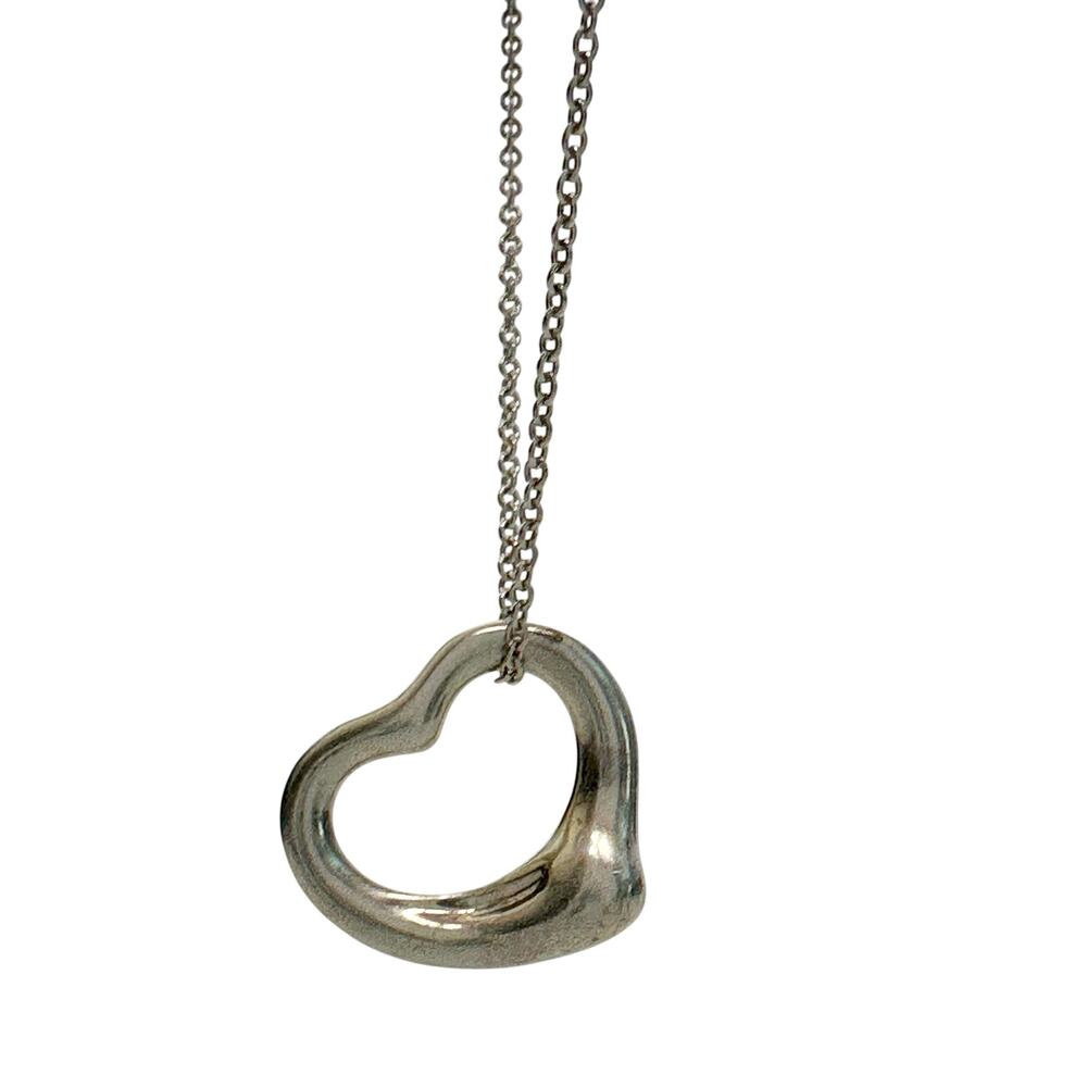 Tiffany & Co. Elsa Peretti Small Open Heart Necklace - Picture 5 of 12